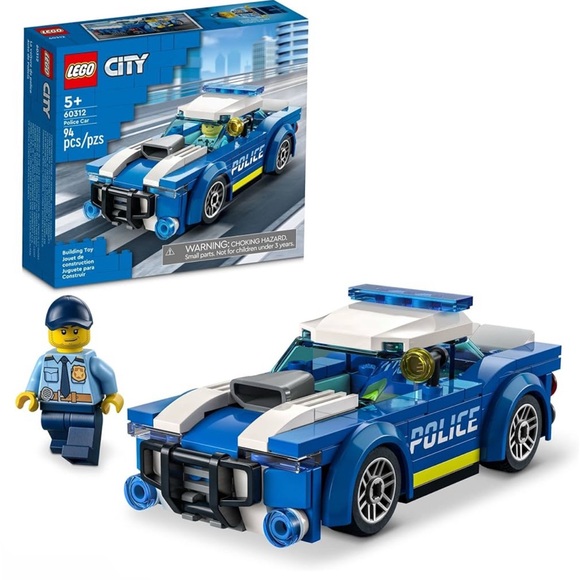 Lego Other - LEGO City Police Car for Kids 5 Years and up with Officer Minifigure, Gi…